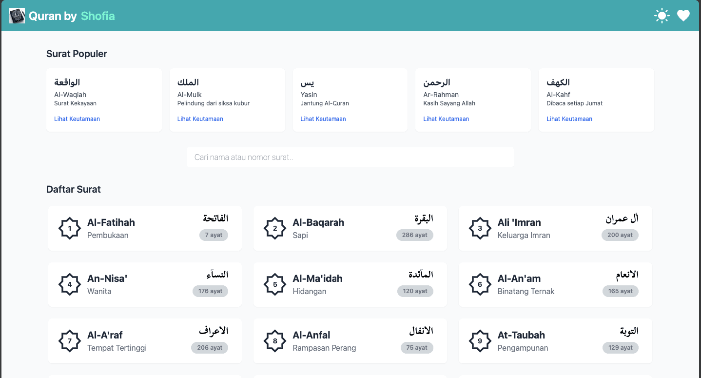 Update Aplikasi Quran Digital di quran.finlup.id: Fitur Baru yang Memudahkan Penggunaan
