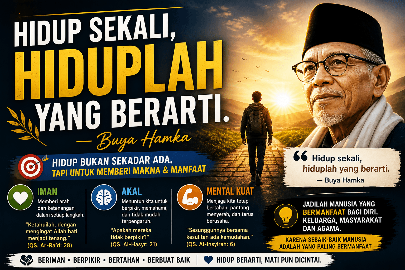 Hidup Bukan Sekadar Hidup: Saatnya Menjadi Manusia yang Bernilai