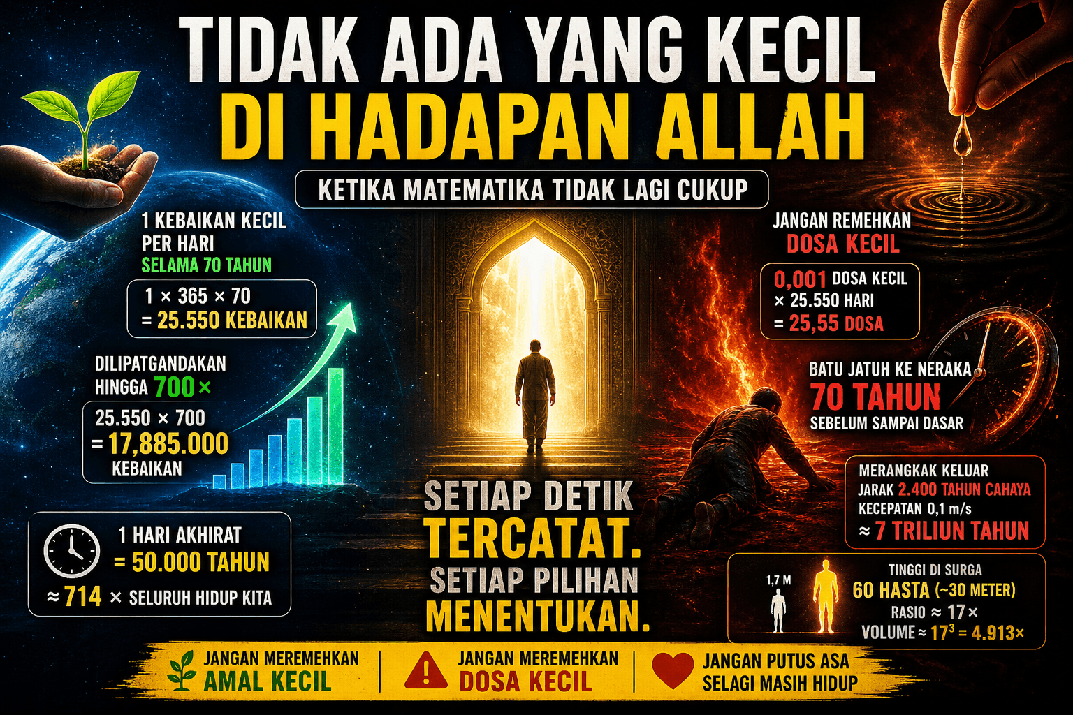 Ketika Angka Dunia Tidak Cukup: Cara Matematika Membuat Kita Tak Lagi Meremehkan Hal Kecil