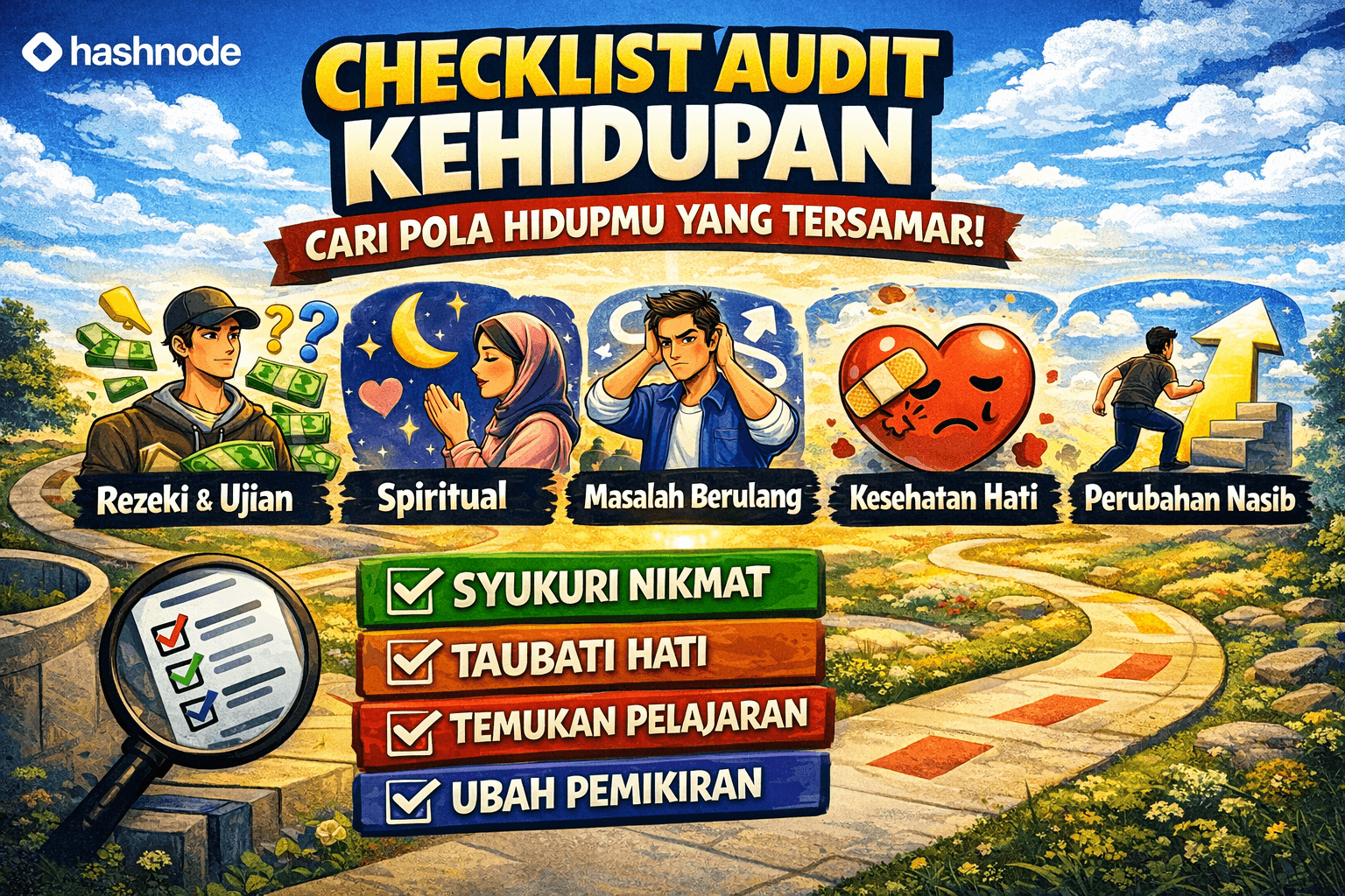Checklist Audit Kehidupan: Menemukan Pola Kehidupan dalam Keseharian