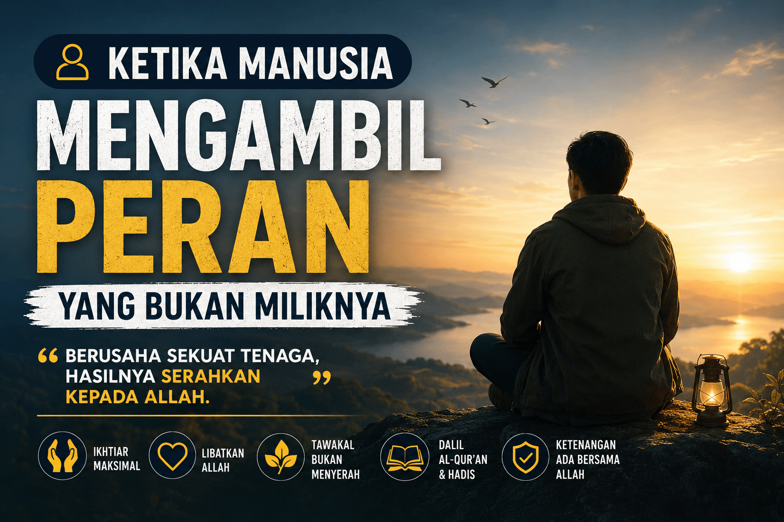 Ketika Manusia Mengambil Peran yang Bukan Miliknya