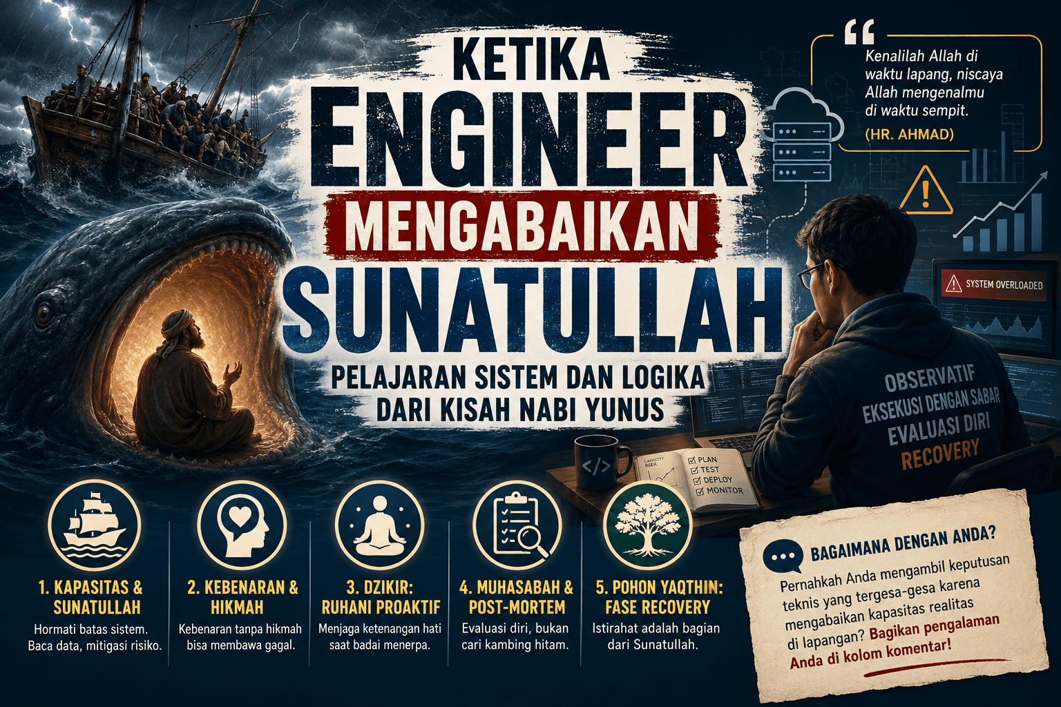 Ketika Engineer Mengabaikan Sunatullah: Pelajaran Sistem dan Logika dari Kisah Nabi Yunus